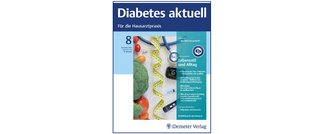 MindCarb® Gründerin Prof. Dr. Helene von Bibra ist Gasteditorin bei Diabetes aktuell