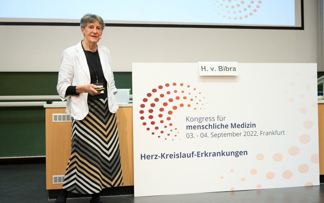 MindCarb Gründerin Prof. Dr. Helene von Bibra ist Referentin auf dem Kongress für menschliche Medizin in Frankfurt.